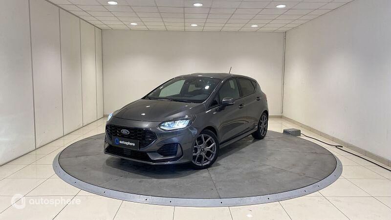 Gris Utilisé 2023 Ford Fiesta ST-Line Citadine | 16 999 € (Prix juste) - Image 1/4