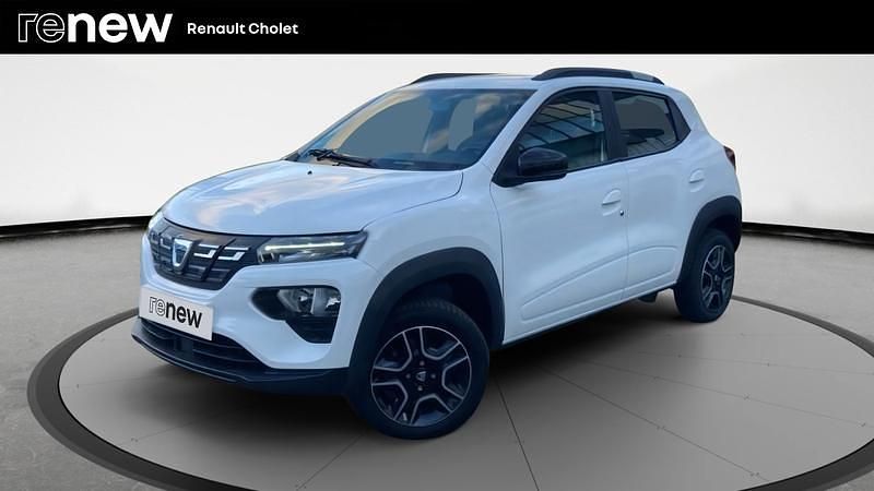 Blanc Occasion 2021 Dacia Spring Comfort Citadine | 9 490 € - Image 1/4