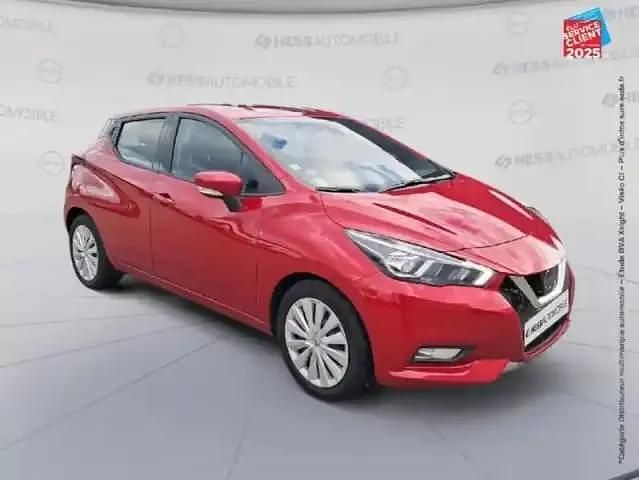 Occasion Nissan Micra Acenta 2020 Rouge volcano Berline