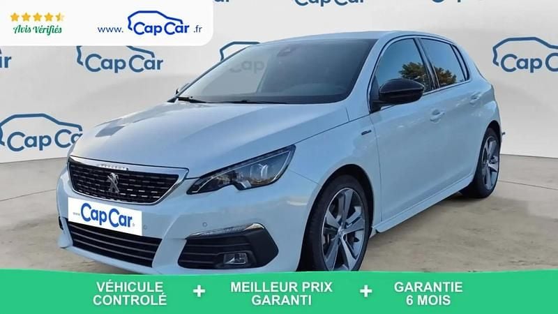 Occasion Peugeot 308 GT-line 131 ch (96 kW) 2019 Blanc Berline