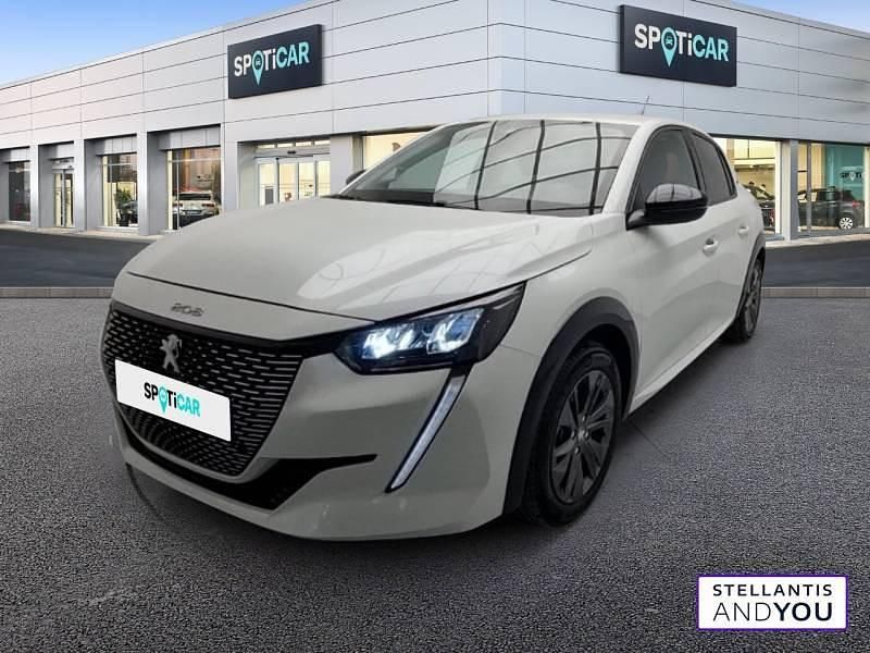 Blanc Utilisé 2022 Peugeot e-208 Style Citadine | 13 990 € (Bon prix) - Image 1/4