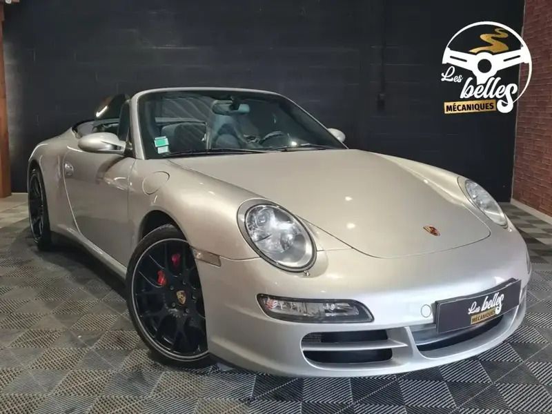 Gris Utilisé 2007 Porsche 911 Carrera 4S Cabriolet Cabriolet | 57 990 € (Bon prix) - Image 1/4
