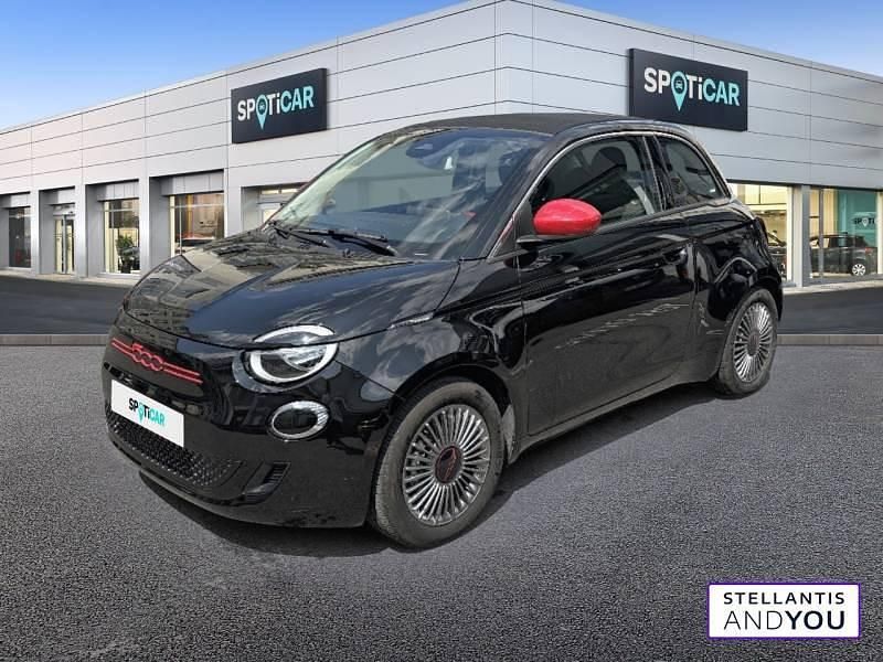 Utilisé 2023 Fiat 500e Red Citadine | 17 490 € (Prix cher) - Image 1/4