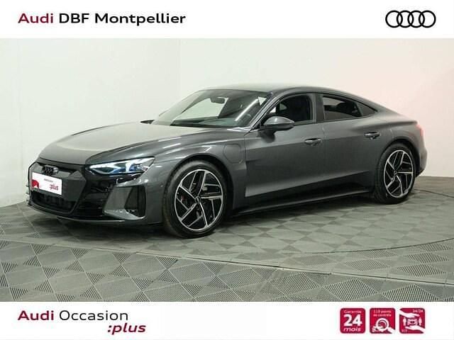 Gris daytona nacré Occasion 2023 Audi e-tron GT quattro Sport Berline | 58 880 € (Bon prix) - Image 1/4