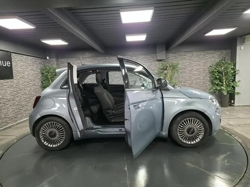 Bleu Occasion 2021 Fiat 500e Citadine | 12 990 € (Super prix) - Image 1/4