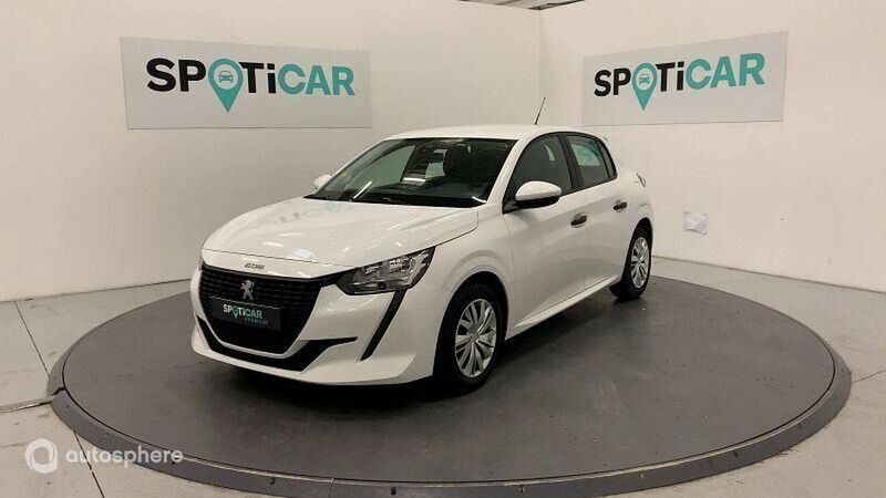 Blanc banquise Utilisé 2022 Peugeot 208 Premium Citadine | 9 799 € (Prix juste) - Image 1/4