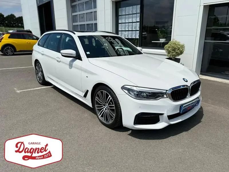 Blanc Utilisé 2019 BMW 520 M Sport Break | 29 900 € (Prix juste) - Image 1/4