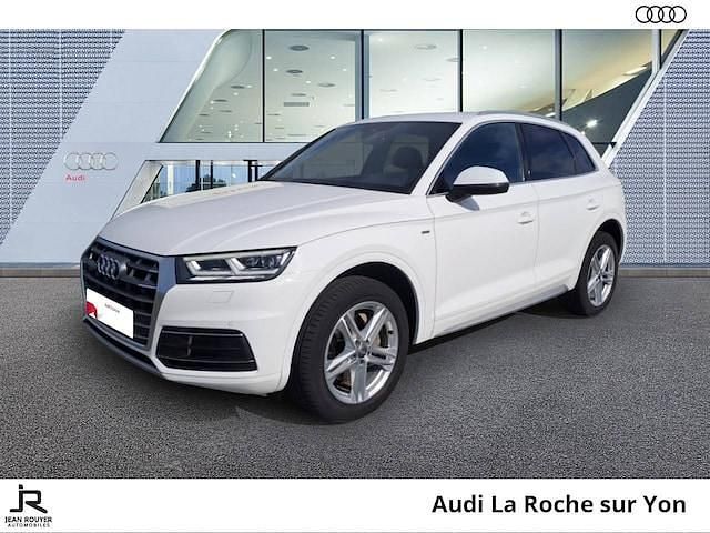 Blanc ibis Utilisé 2019 Audi Q5 S-Line SUV | 29 990 € (Bon prix) - Image 1/4
