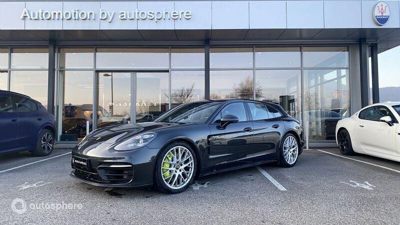 Gris Utilisé 2021 Porsche Panamera S E-Hybrid Sport Turismo Berline | 72 990 € - Image 1/4