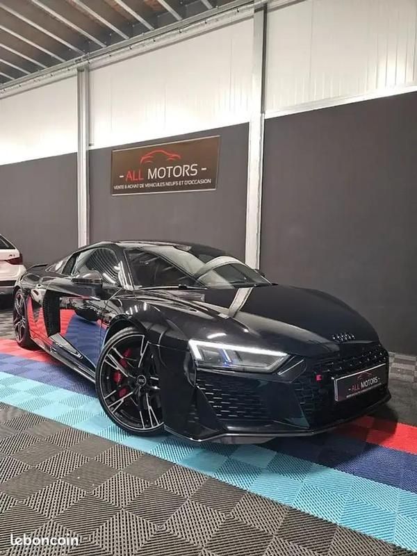Noir Utilisé 2021 Audi R8 Coupé Performance Coupé | 144 990 € (Prix assez cher) - Image 1/4