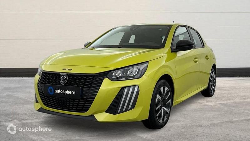 Jaune Nouvelle 2024 Peugeot 208 Active Citadine | 15 499 € (Super prix) - Image 1/4