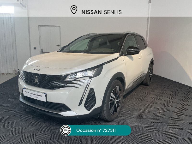 Blanc Utilisé 2022 Peugeot 3008 GT SUV | 21 990 € (Prix juste) - Image 1/4