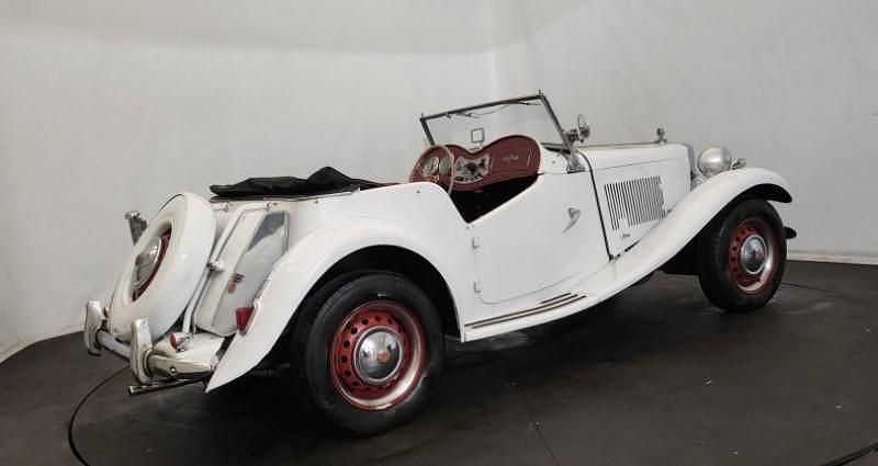 Occasion MG TD 1951 Blanc Cabriolet