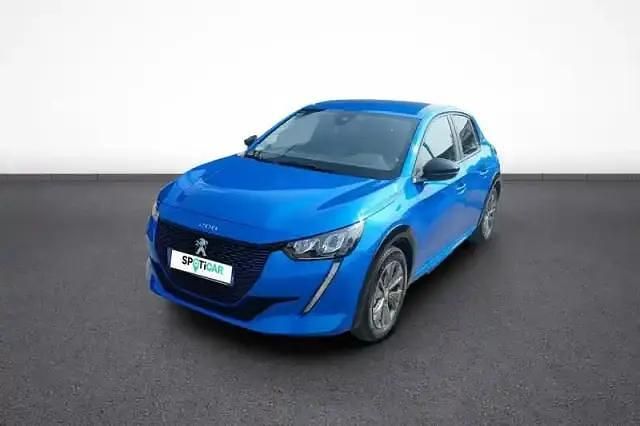 Bleu Utilisé 2023 Peugeot e-208 Style Citadine | 16 590 € (Bon prix) - Image 1/4