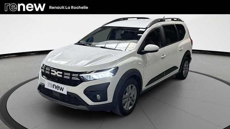 Blanc Utilisé 2023 Dacia Jogger Expression Monospace | 17 990 € (Prix juste) - Image 1/4