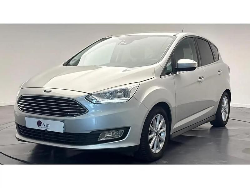 Gris Utilisé 2019 Ford C-MAX Titanium Monospace | 9 990 € (Prix juste) - Image 1/4