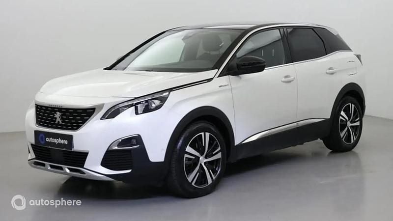 Blanc Utilisé 2020 Peugeot 3008 GT-line SUV | 20 499 € (Bon prix) - Image 1/4