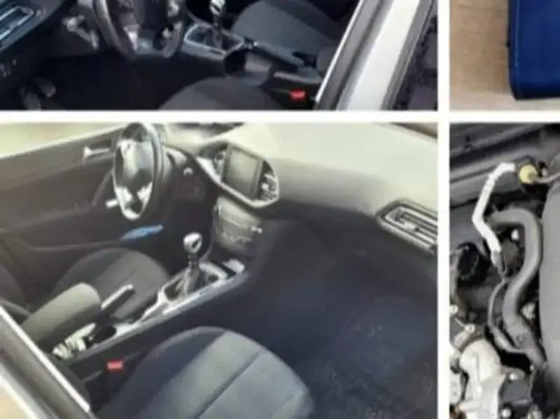 Gris Utilisé 2015 Peugeot 308 Active Berline | 9 500 € (Super prix) - Image 1/4