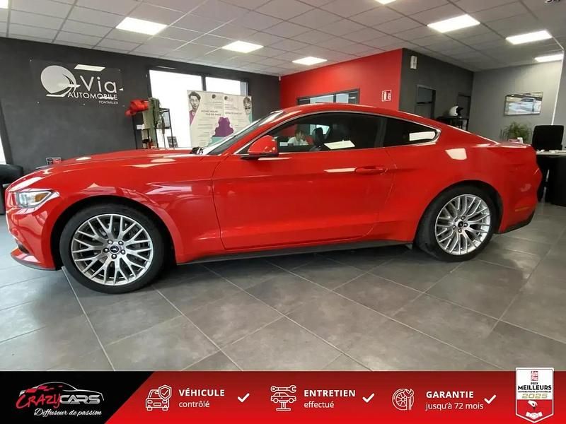 Rouge Utilisé 2016 Ford Mustang Fastback Coupé | 36 990 € - Image 1/4
