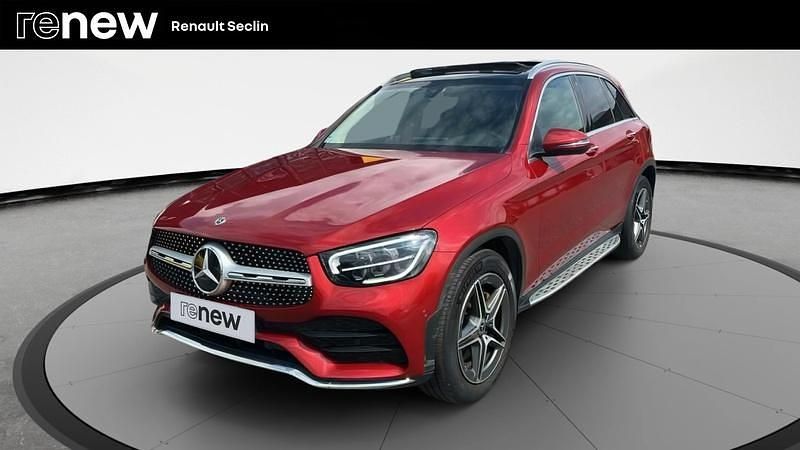 Hyacinth red metallic paint Utilisé 2020 Mercedes GLC220 AMG line SUV | 34 999 € (Bon prix) - Image 1/4