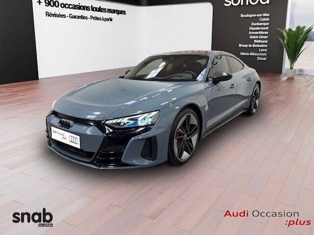 Gris kemora métallisé Utilisé 2021 Audi RS e-tron GT Design Berline | 74 900 € (Prix cher) - Image 1/4