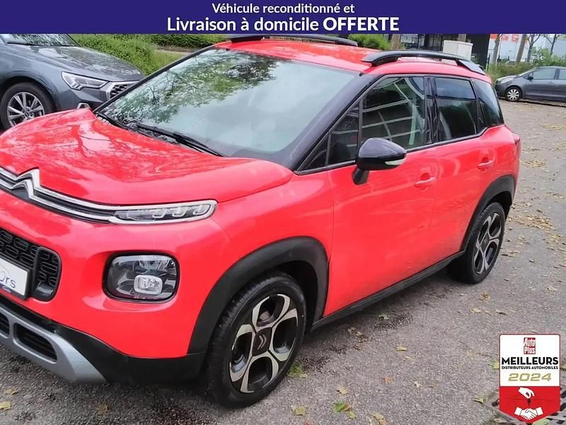 Blanc Utilisé 2019 Citroën C3 Aircross PureTech SUV | 9 900 € (Prix assez cher) - Image 1/4