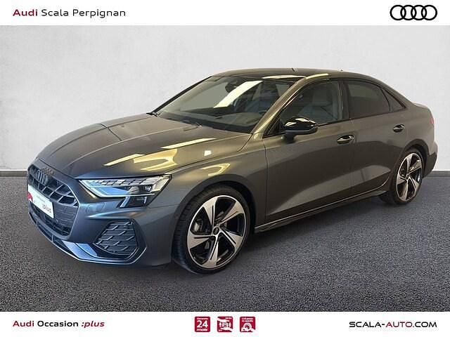 Gris daytona nacré Occasion 2025 Audi A3 S-Line Berline | 36 990 € (Prix assez cher) - Image 1/4