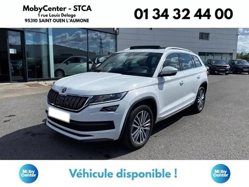 Blanc Occasion 2019 Skoda Kodiaq SUV | 31 980 € (Prix juste) - Image 1/4