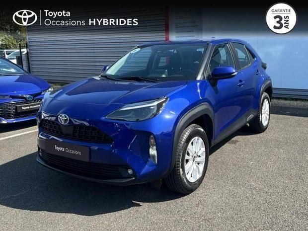 Bleu Utilisé 2022 Toyota Yaris Hybrid Business Edition | 21 990 € (Prix juste) - Image 1/4