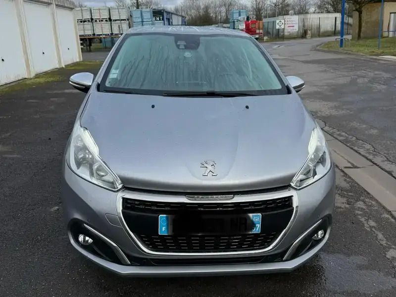 Gris Utilisé 2019 Peugeot 208 S Citadine | 10 200 € (Bon prix) - Image 1/4