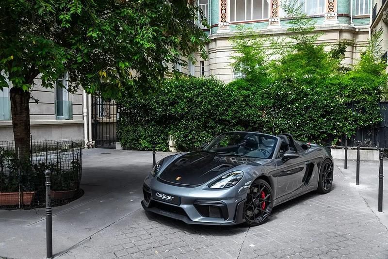 Gris Occasion 2024 Porsche 718 Spyder Cabriolet | 209 990 € - Image 1/4