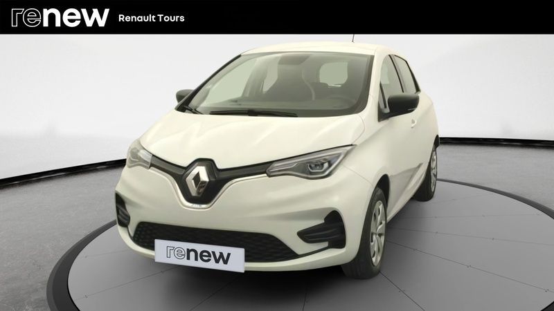 Blanc Utilisé 2020 Renault Zoe Life Citadine | 10 999 € (Prix juste) - Image 1/4