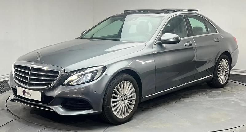 Gris Occasion 2017 Mercedes C350e Executive Berline | 16 990 € - Image 1/4