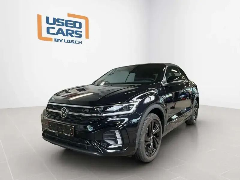 Noir Utilisé 2024 VW T-Roc Cabriolet R-line Cabriolet | 34 861 € (Prix juste) - Image 1/4