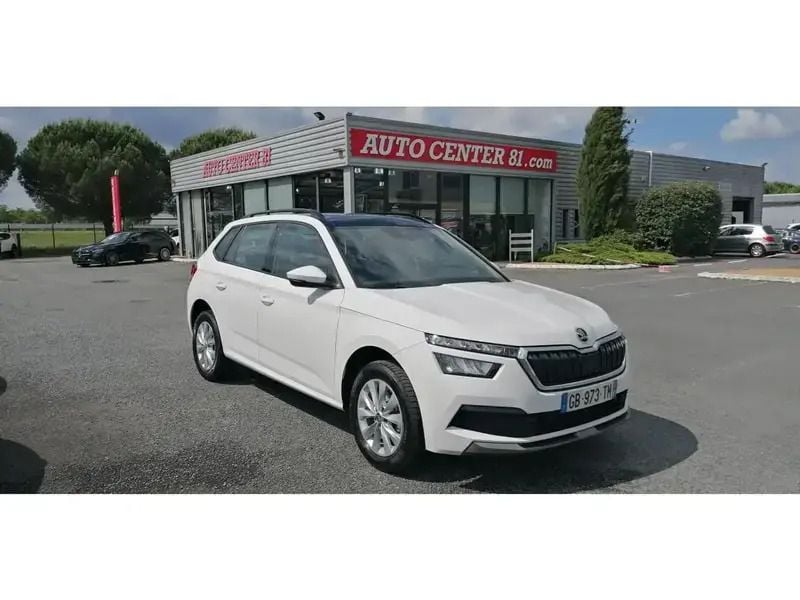 Blanc Utilisé 2021 Skoda Kamiq Style SUV | 19 900 € (Prix juste) - Image 1/4