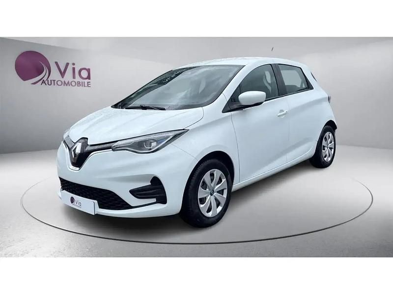 Blanc Utilisé 2020 Renault Zoe Business Citadine | 9 490 € (Bon prix) - Image 1/4
