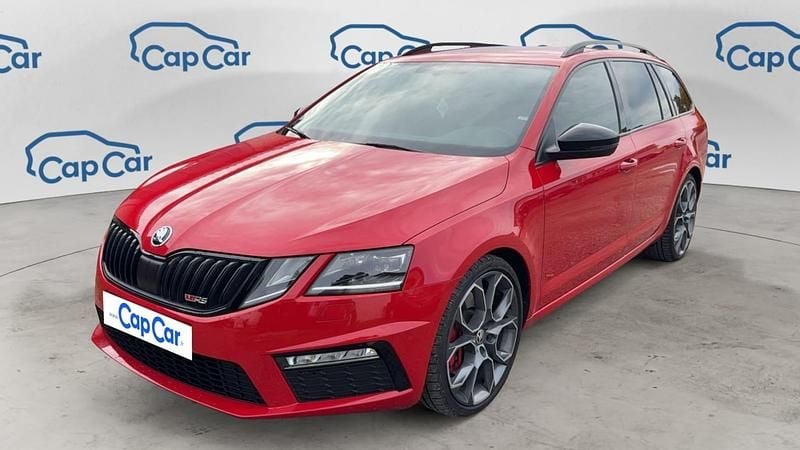 Rouge Utilisé 2019 Skoda Octavia RS Break | 22 590 € (Bon prix) - Image 1/3