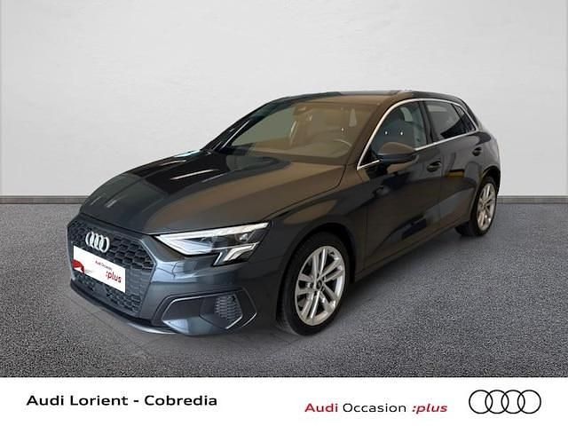 Gris manhattan métallisé Occasion 2021 Audi A3 Business Berline | 24 490 € (Prix assez cher) - Image 1/4
