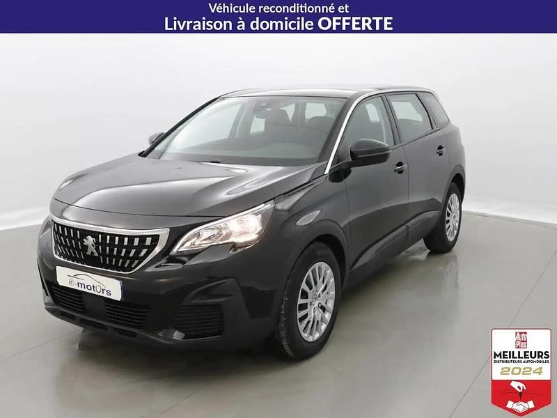 Noir Utilisé 2020 Peugeot 5008 Access Monospace | 17 900 € (Prix juste) - Image 1/4