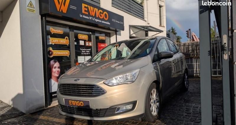 Beige Utilisé 2016 Ford C-MAX Titanium Monospace | 6 490 € (Prix juste) - Image 1/4