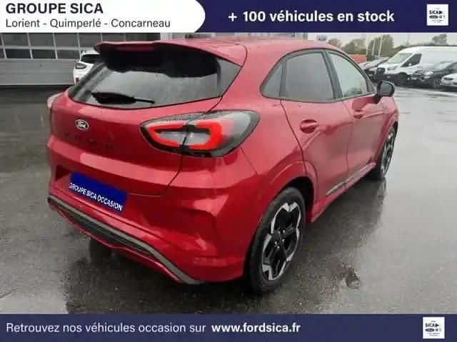 Occasion Ford Puma ST-Line X 2024 Rouge fantastic métallisée premium SUV
