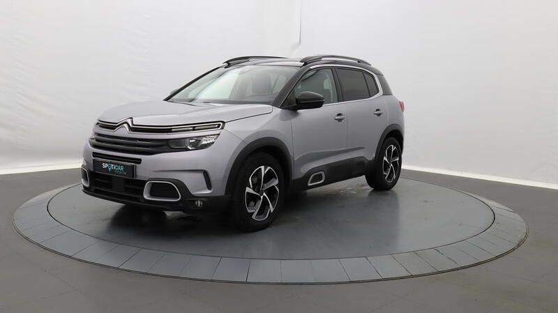 Gris Utilisé 2019 Citroën C5 Aircross Feel SUV | 18 409 € (Prix juste) - Image 1/3
