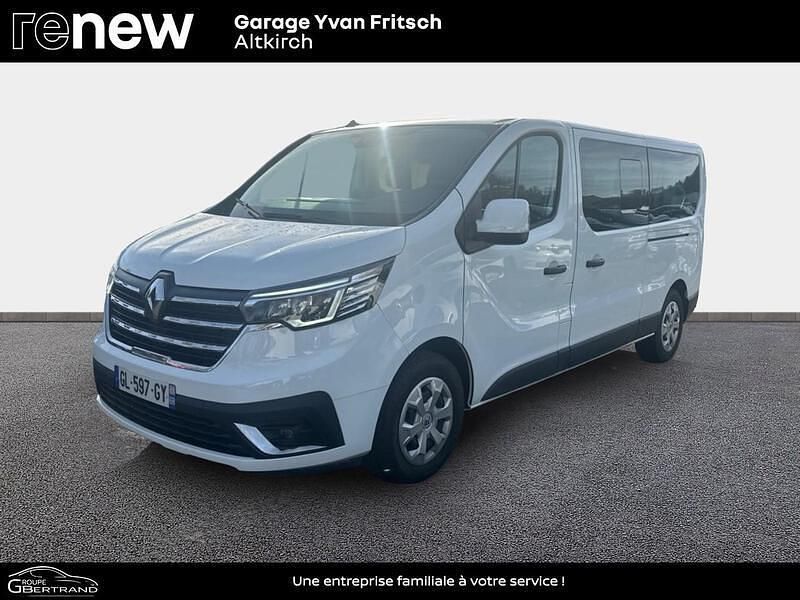 Blanc Occasion 2022 Renault Trafic Intens Monospace | 34 900 € - Image 1/4