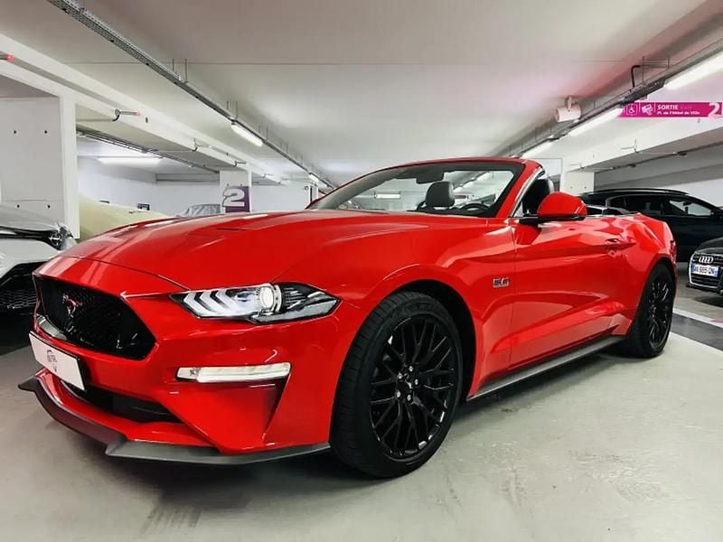 Rouge Utilisé 2019 Ford Mustang GT Cabriolet | 45 900 € (Super prix) - Image 1/4