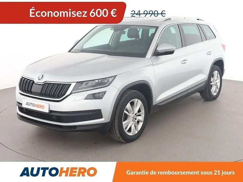 Gris Utilisé 2018 Skoda Kodiaq Style SUV | 23 990 € (Prix juste) - Image 1/2