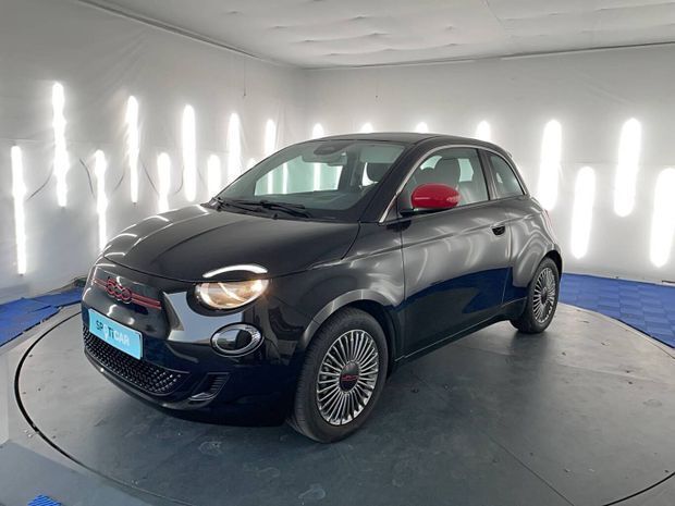 Noir Utilisé 2023 Fiat 500e Red Citadine | 13 900 € (Bon prix) - Image 1/4