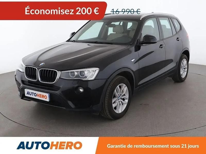 Noir Utilisé 2015 BMW X3 Sport Line SUV | 16 790 € (Bon prix) - Image 1/2