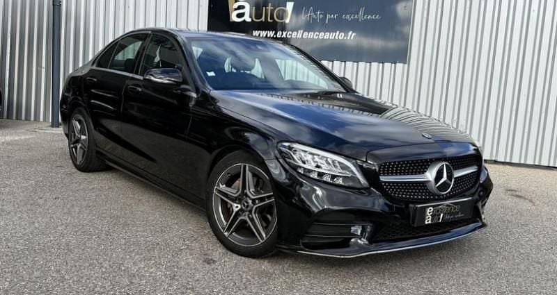 Noir Occasion 2019 Mercedes C180 AMG line Berline | 19 990 € (Prix juste) - Image 1/4