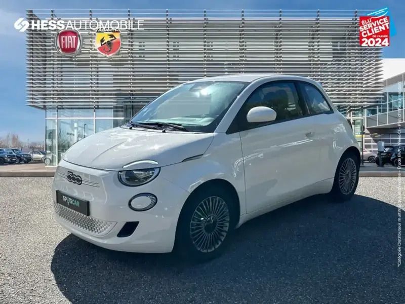 Blanc Utilisé 2022 Fiat 500e Berline | 13 499 € (Super prix) - Image 1/4