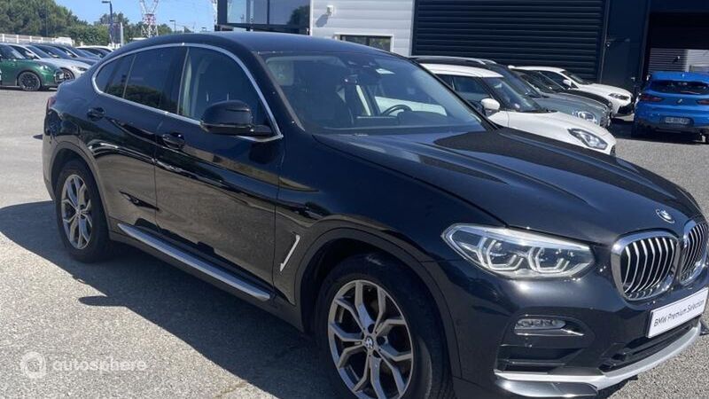 Noir Utilisé 2020 BMW X4 xLine SUV | 34 799 € (Prix juste) - Image 1/4